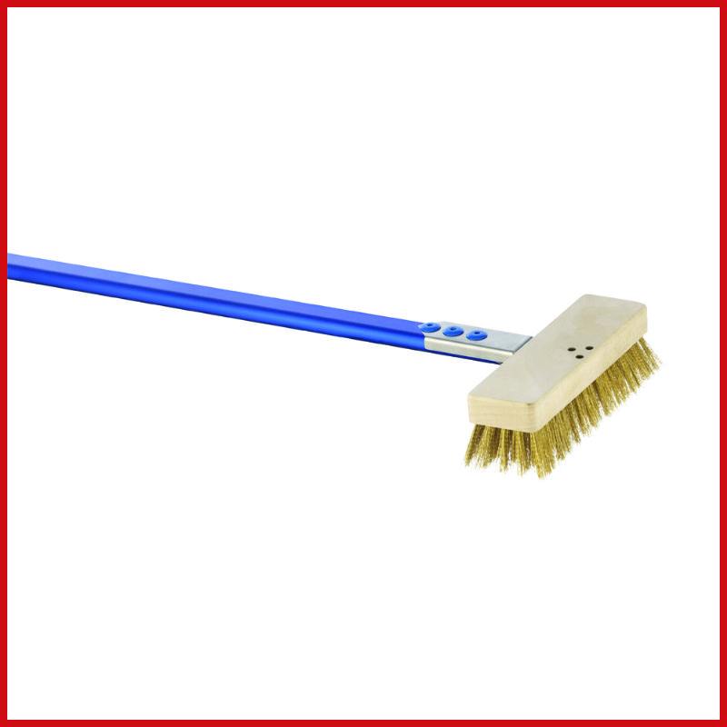 GI Metal Oven Brush AC-SP3 - 20cm x 6cm Head - 150cm Handle